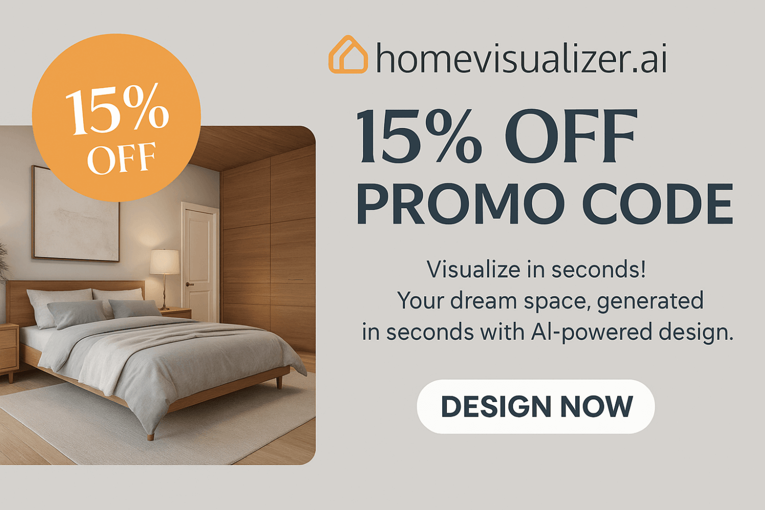 La maison de vos rêves n'est qu'à un clic 🏠 Home Visualizer AI facilite la conception de votre maison. ✅ Officiel, sécurisé et maintenant 15 % de réduction supplémentaire !