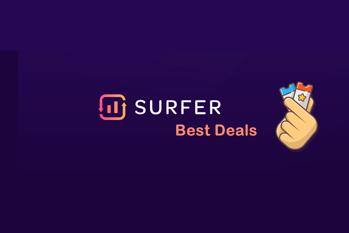 Toutes les façons d'obtenir les meilleures offres de Surfer SEO (20 % de réduction) - 2025