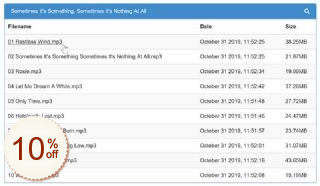 Bootstrap File Listing Code coupon de réduction
