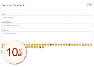 Bootstrap Guestbook Code coupon de réduction