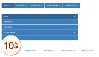 Bootstrap Navigation Bar Code coupon de réduction