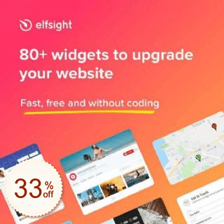 Elfsight Code coupon de réduction