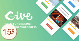GiveWP Code coupon de réduction