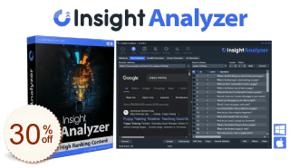 Insight Analyzer Code coupon de réduction