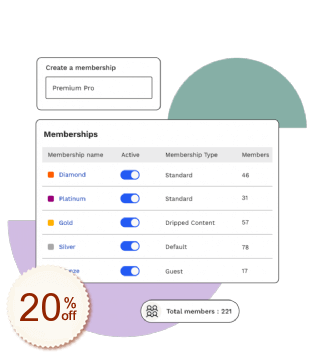 MemberDash Code coupon de réduction