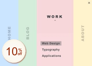 Nested Fullscreen Menu Code coupon de réduction