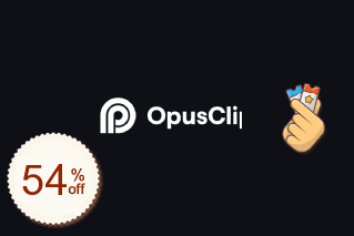 Opus Clip Code coupon de réduction
