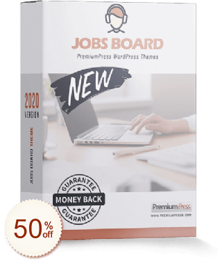 PremiumPress Job Board Theme Code coupon de réduction