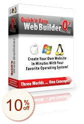 Quick 'n Easy Web Builder Code coupon de réduction