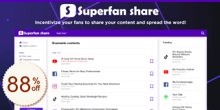 Superfan Share Discount Coupon Code