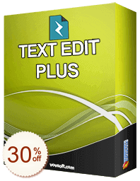 Vovsoft Text Edit Plus Code coupon de réduction