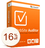 WebSite Auditor Code coupon de réduction