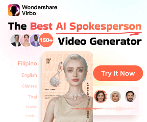 Wondershare Virbo Code coupon de réduction