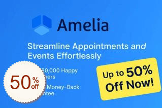 WP Amelia Code coupon de réduction