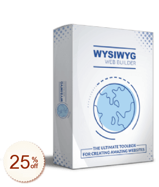 WYSIWYG Web Builder Code coupon de réduction