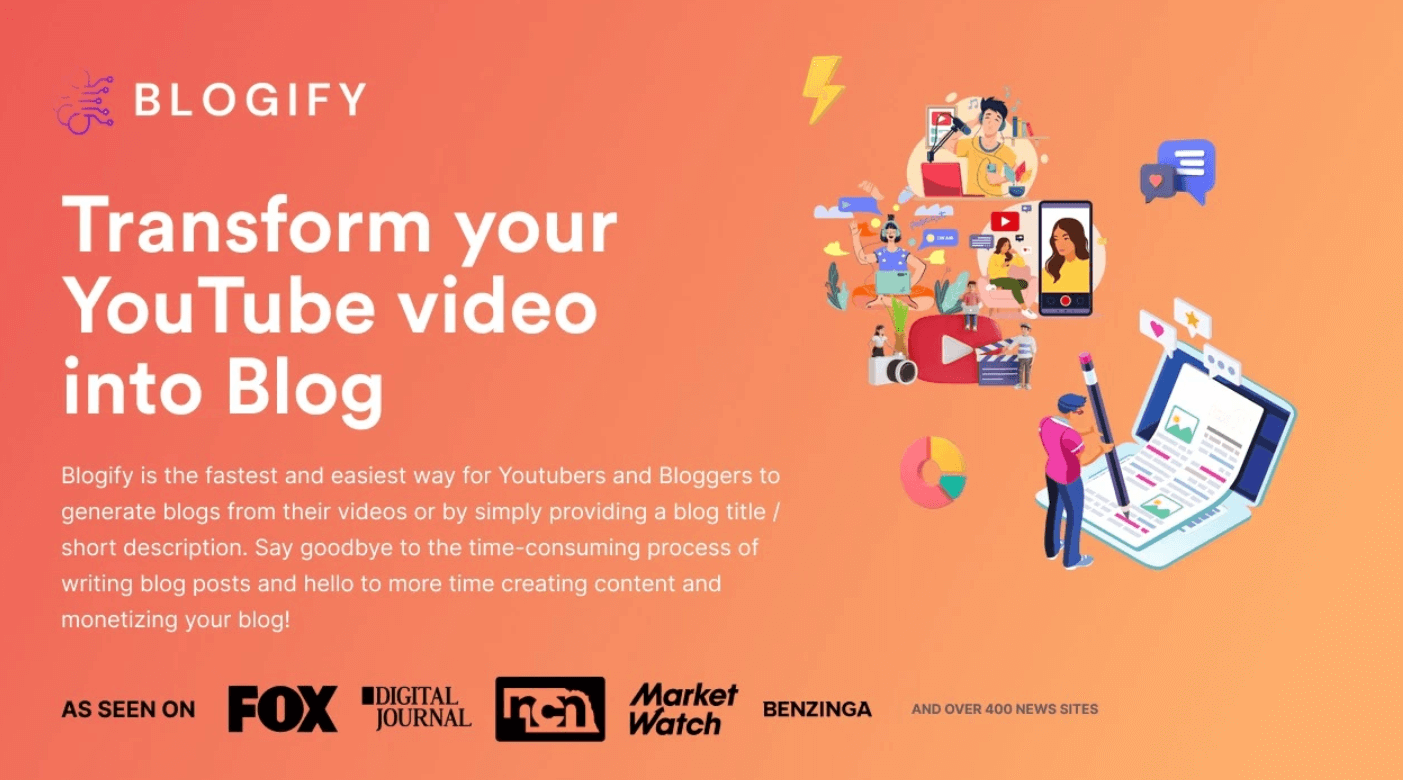 Blogify Screenshot