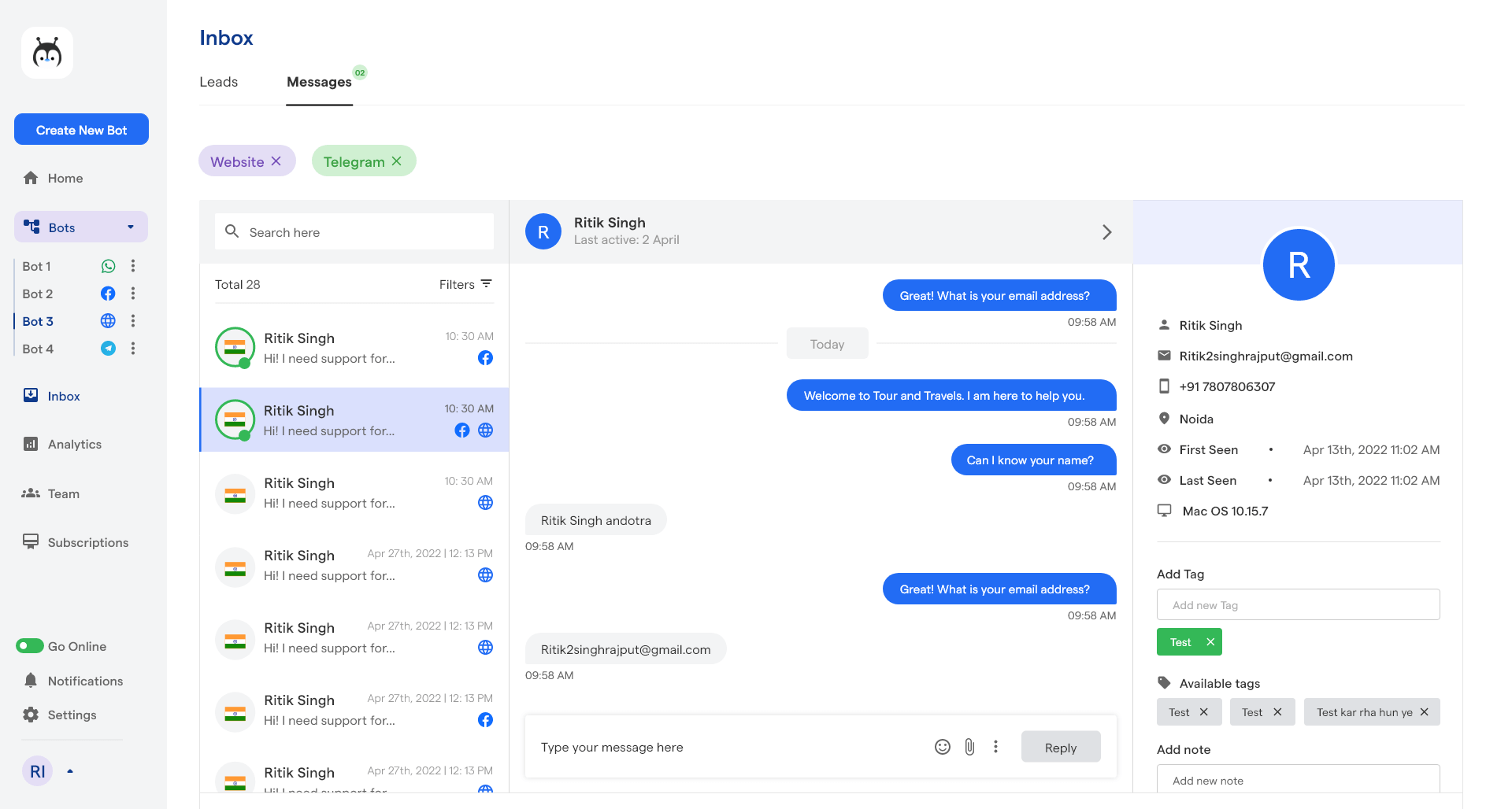 BotPenguin Screenshot