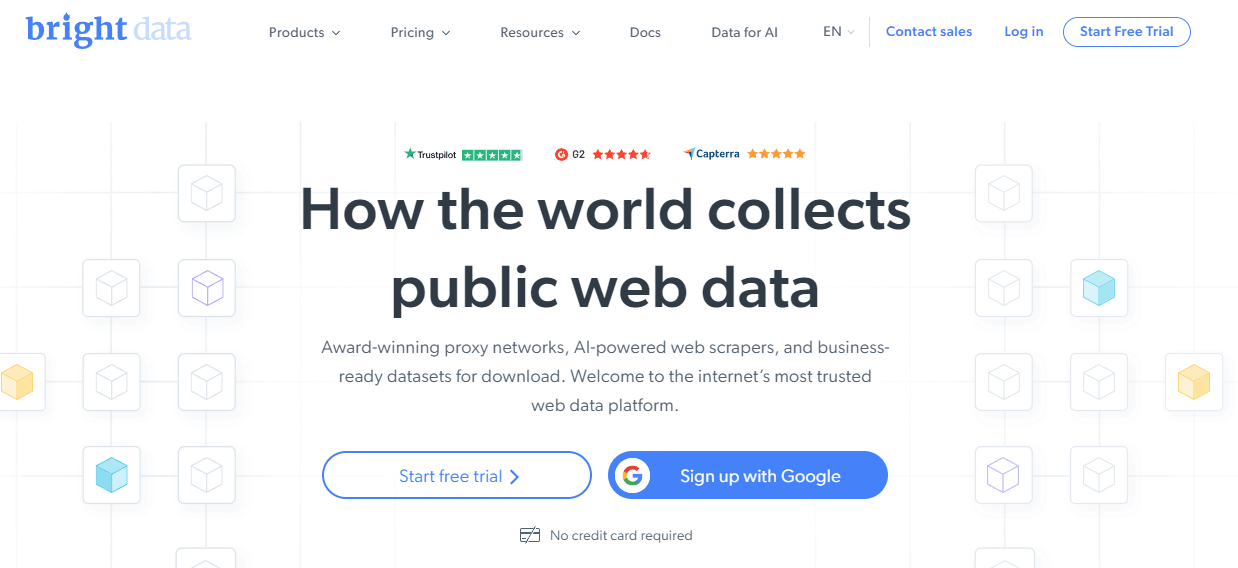 Bright Data Screenshot