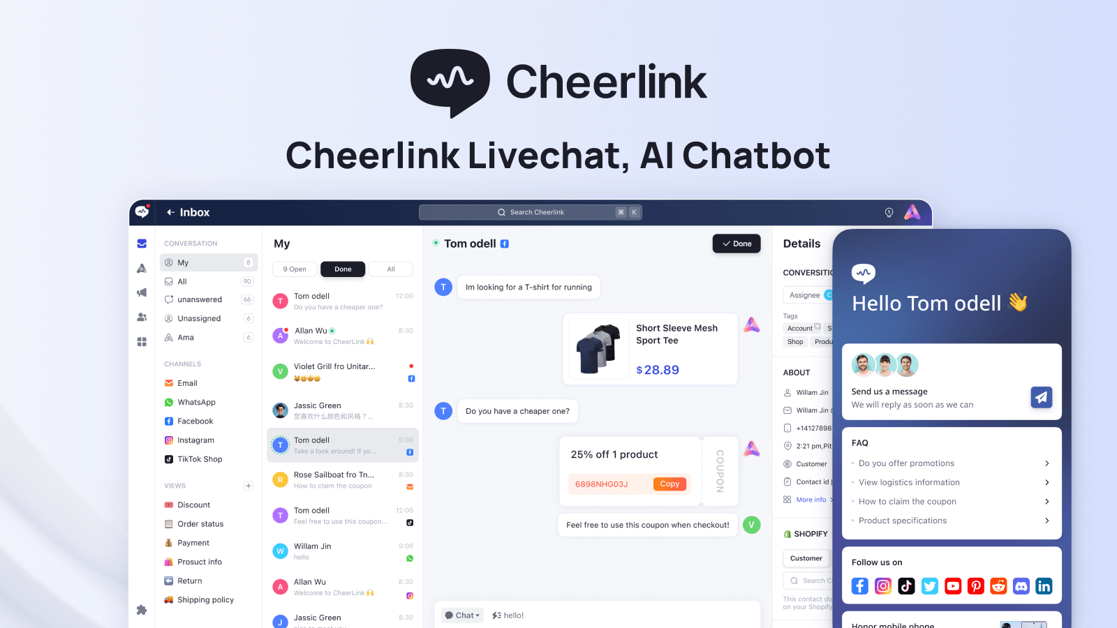 Cheerlink Screenshot