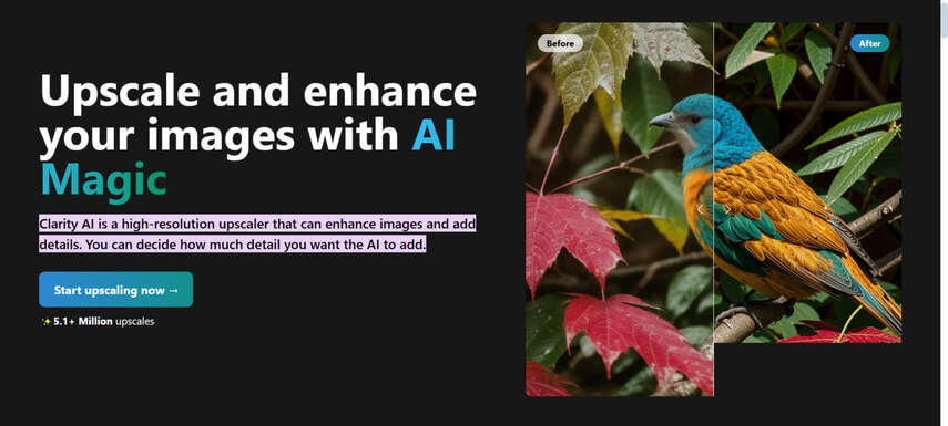 Clarity AI Screenshot