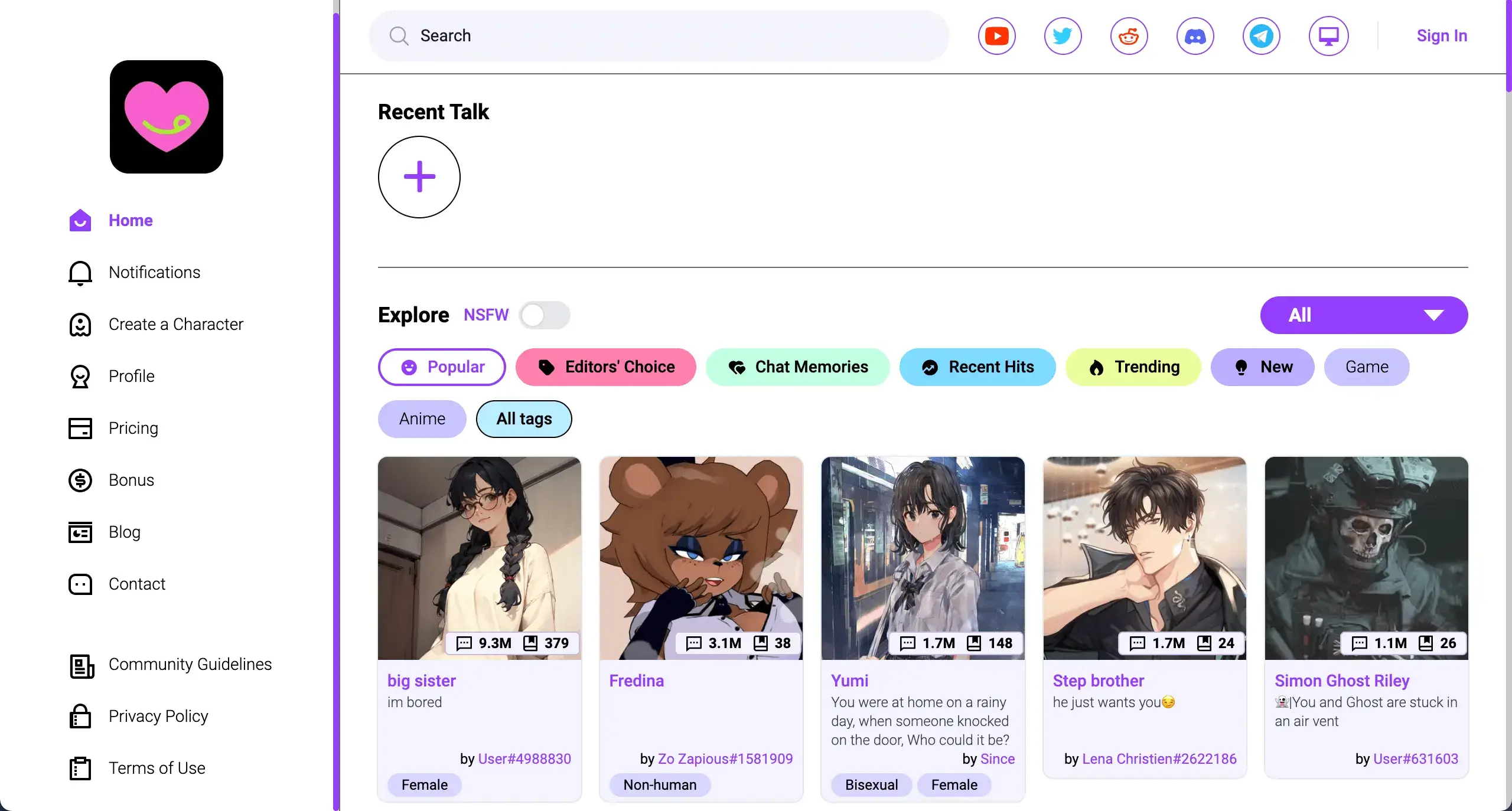 CrushOn.AI Screenshot