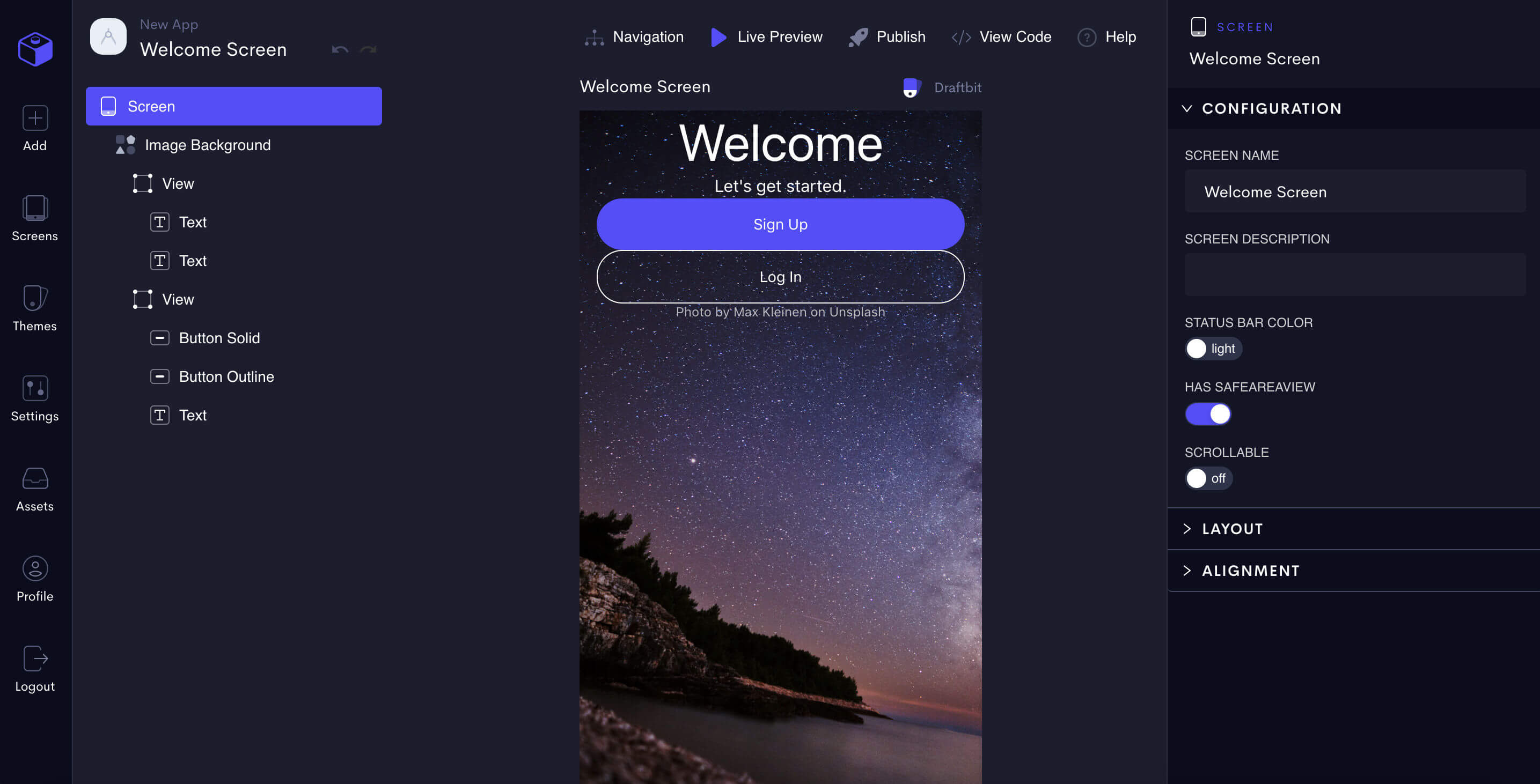 Draftbit Screenshot