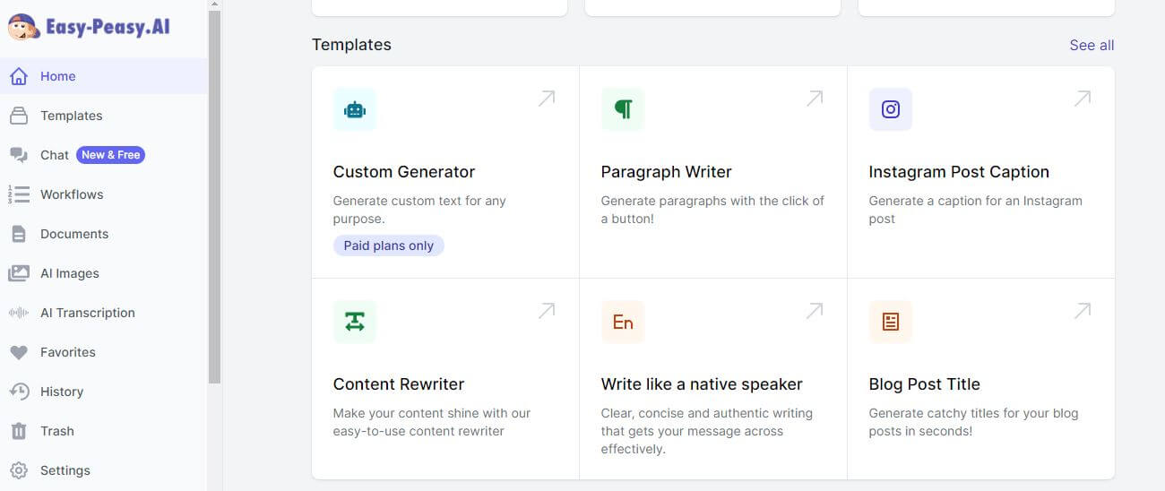 Easy-Peasy AI Discount Coupon Code