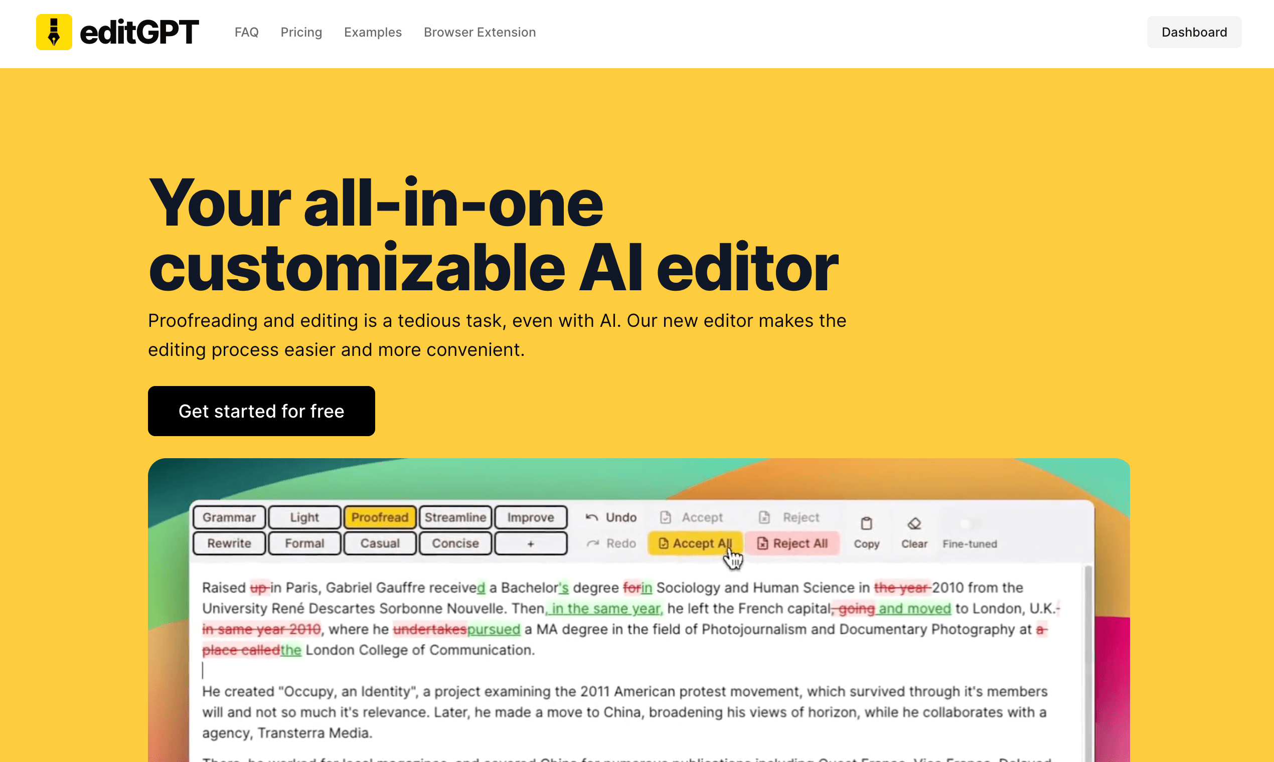 EditGPT Screenshot
