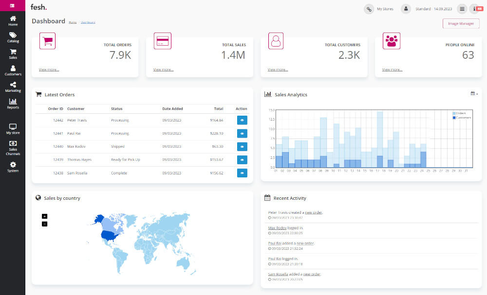 Fesh.Store Screenshot