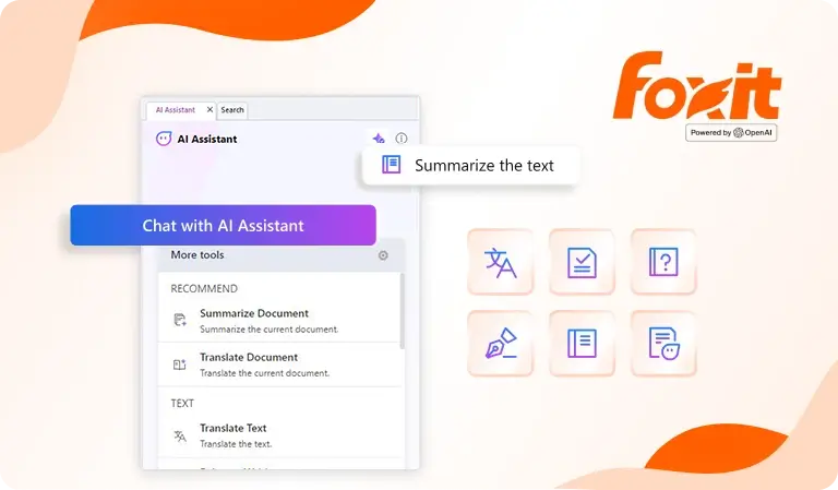 Foxit AI Screenshot