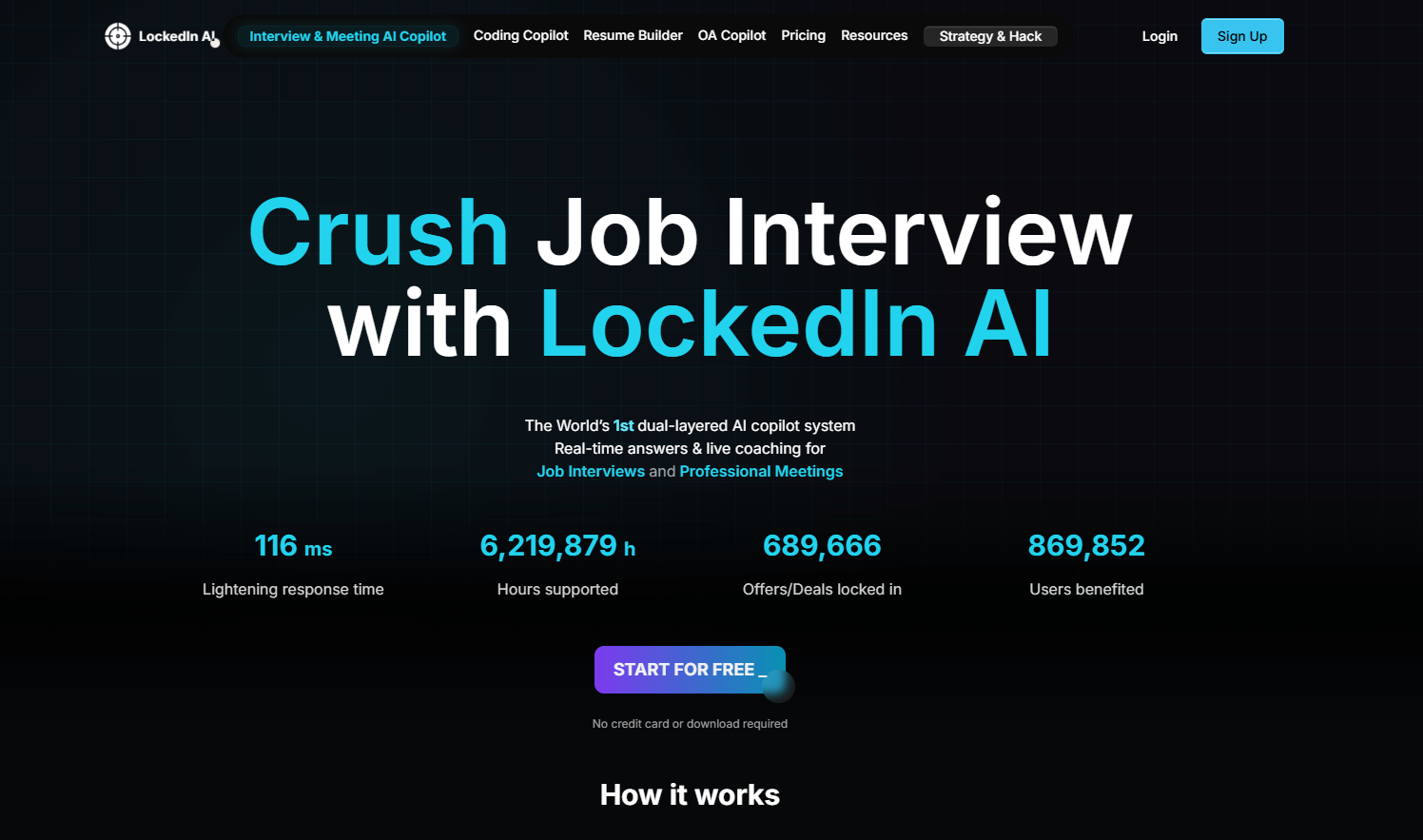 LockedIn AI Screenshot