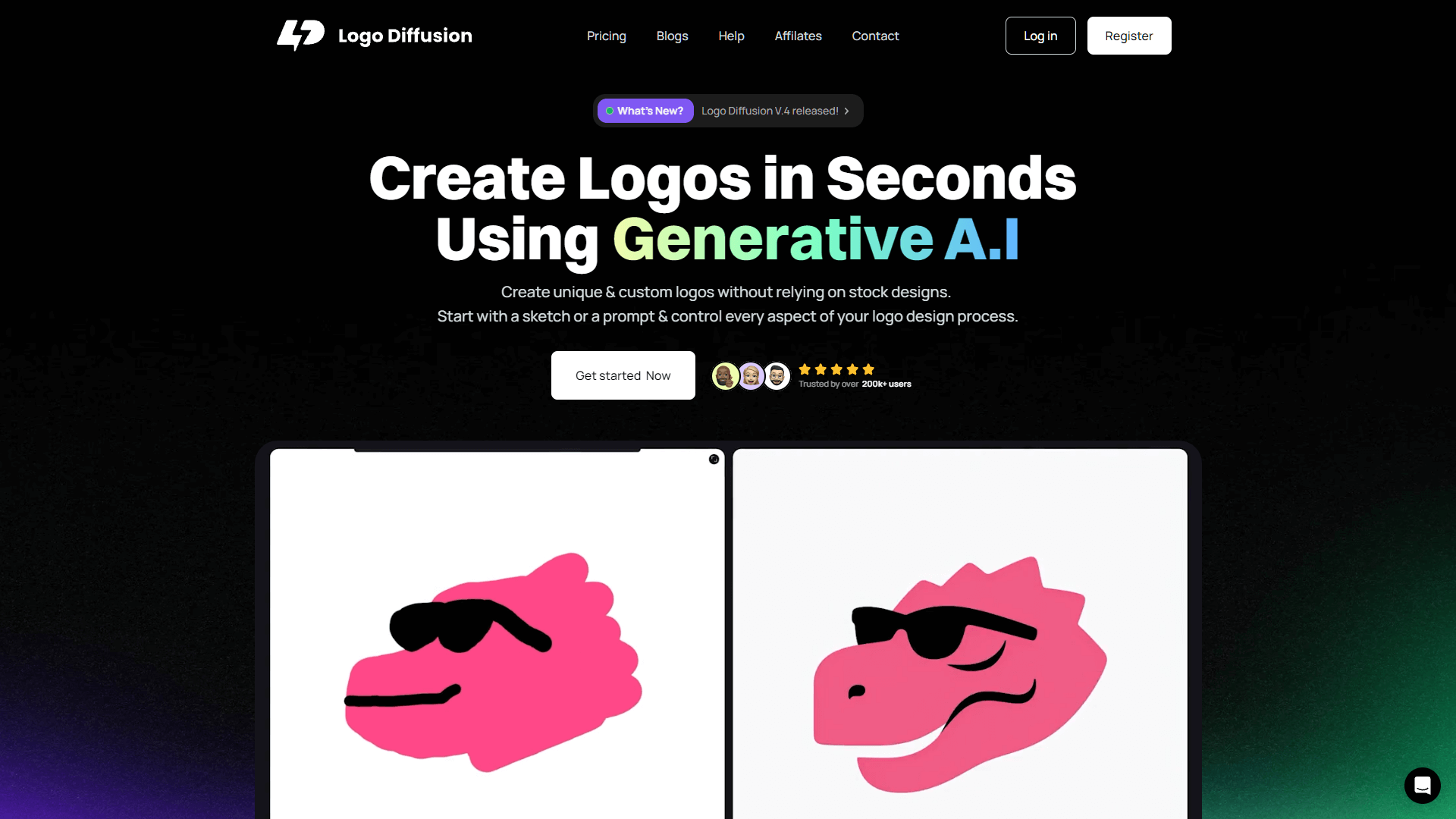 Logo Diffusion Screenshot