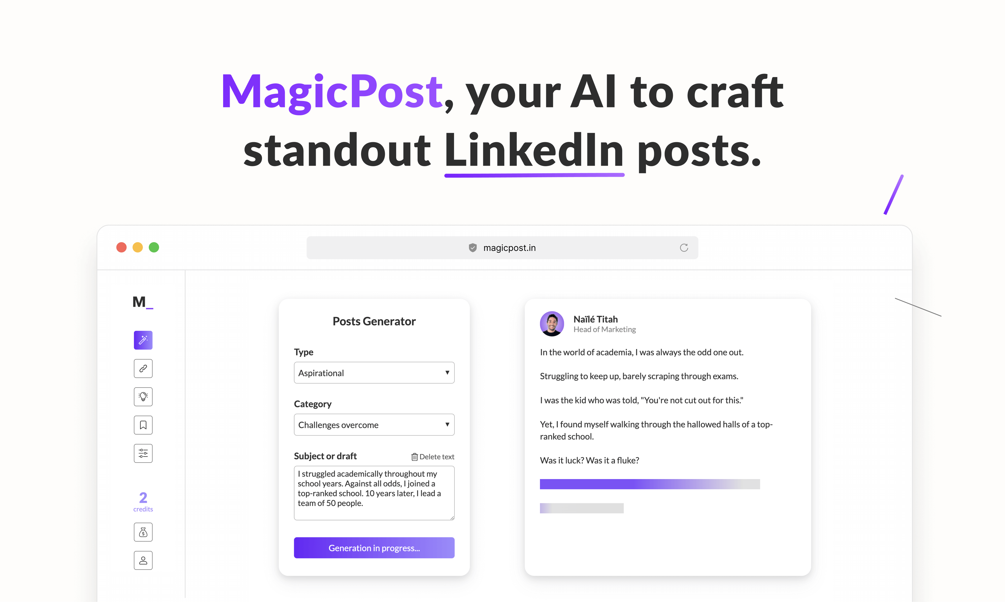 MagicPost Screenshot