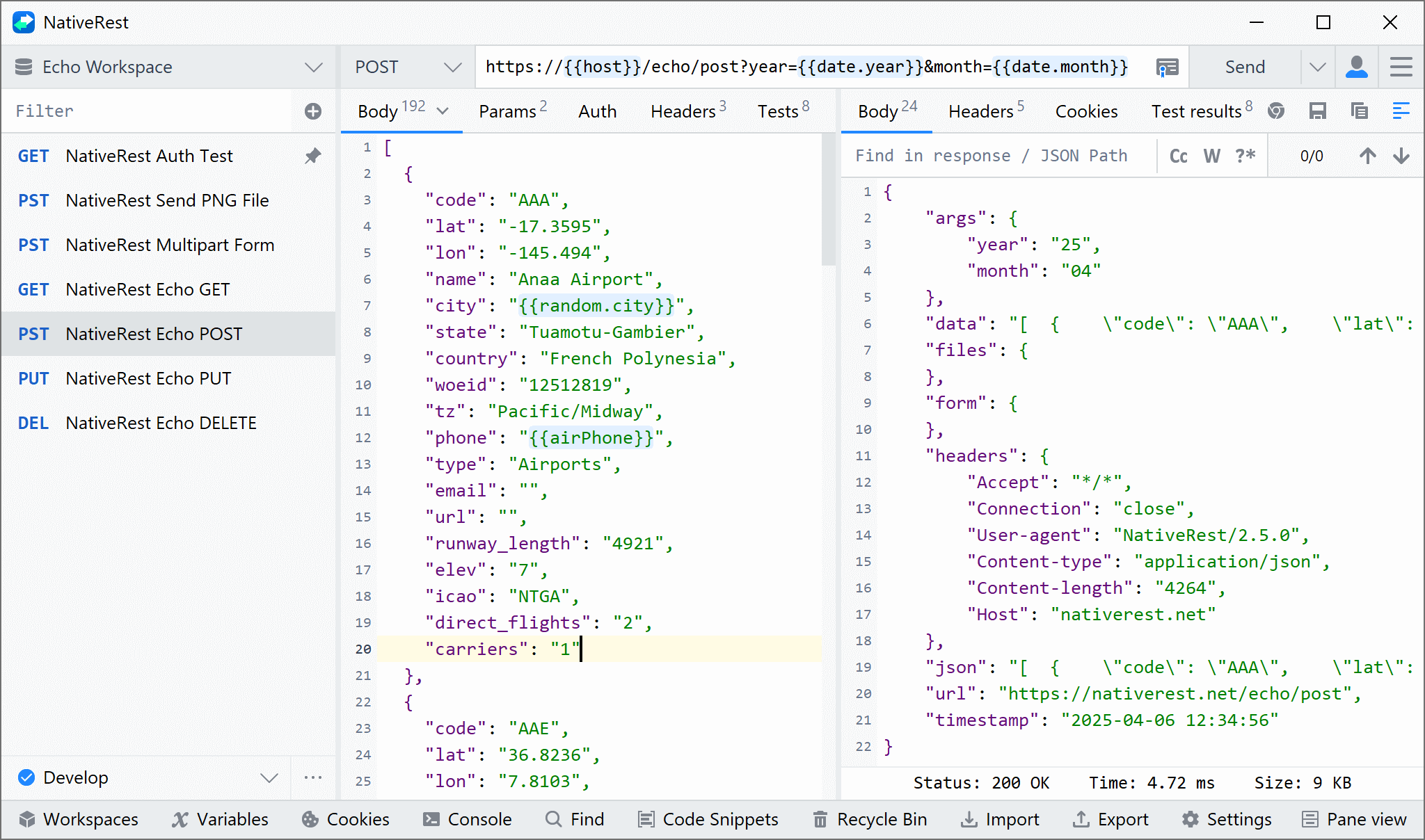 NativeRest Screenshot