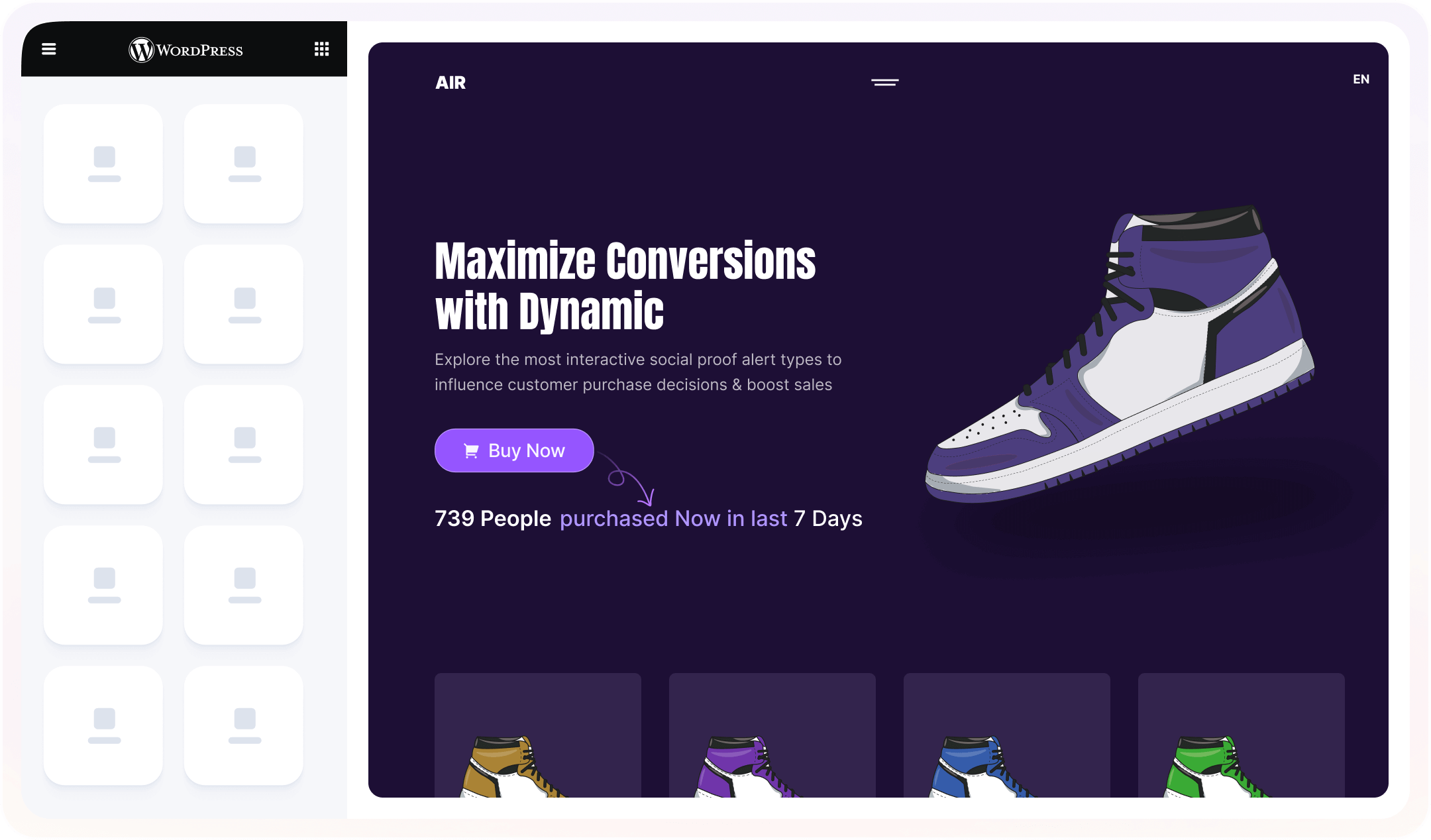 NotificationX Screenshot
