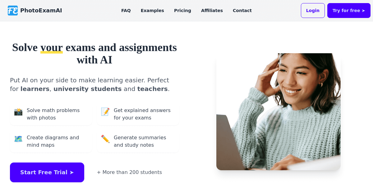 PhotoExamAI Screenshot