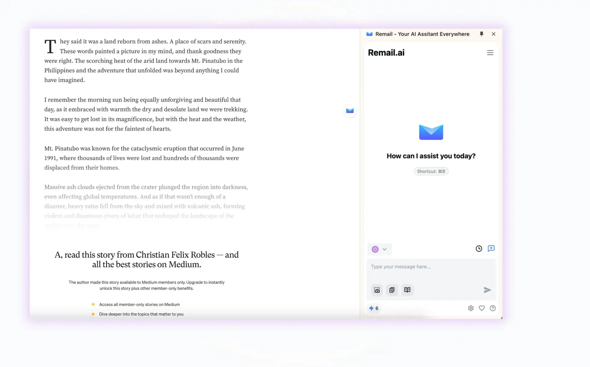 Remail Screenshot