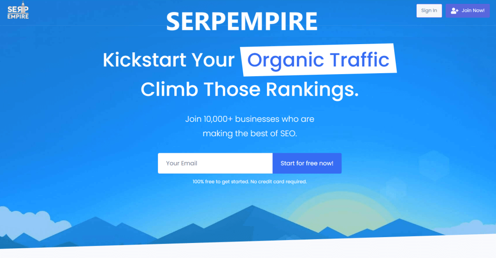 SERP Empire Screenshot