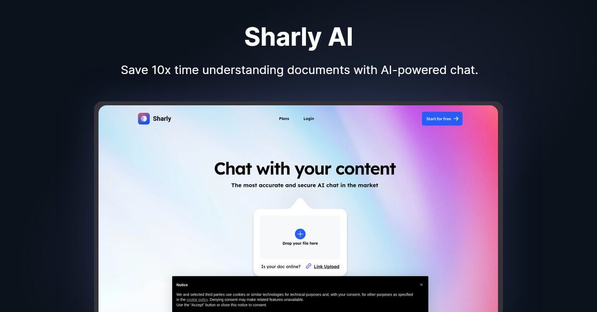 Sharly AI Discount Coupon Code