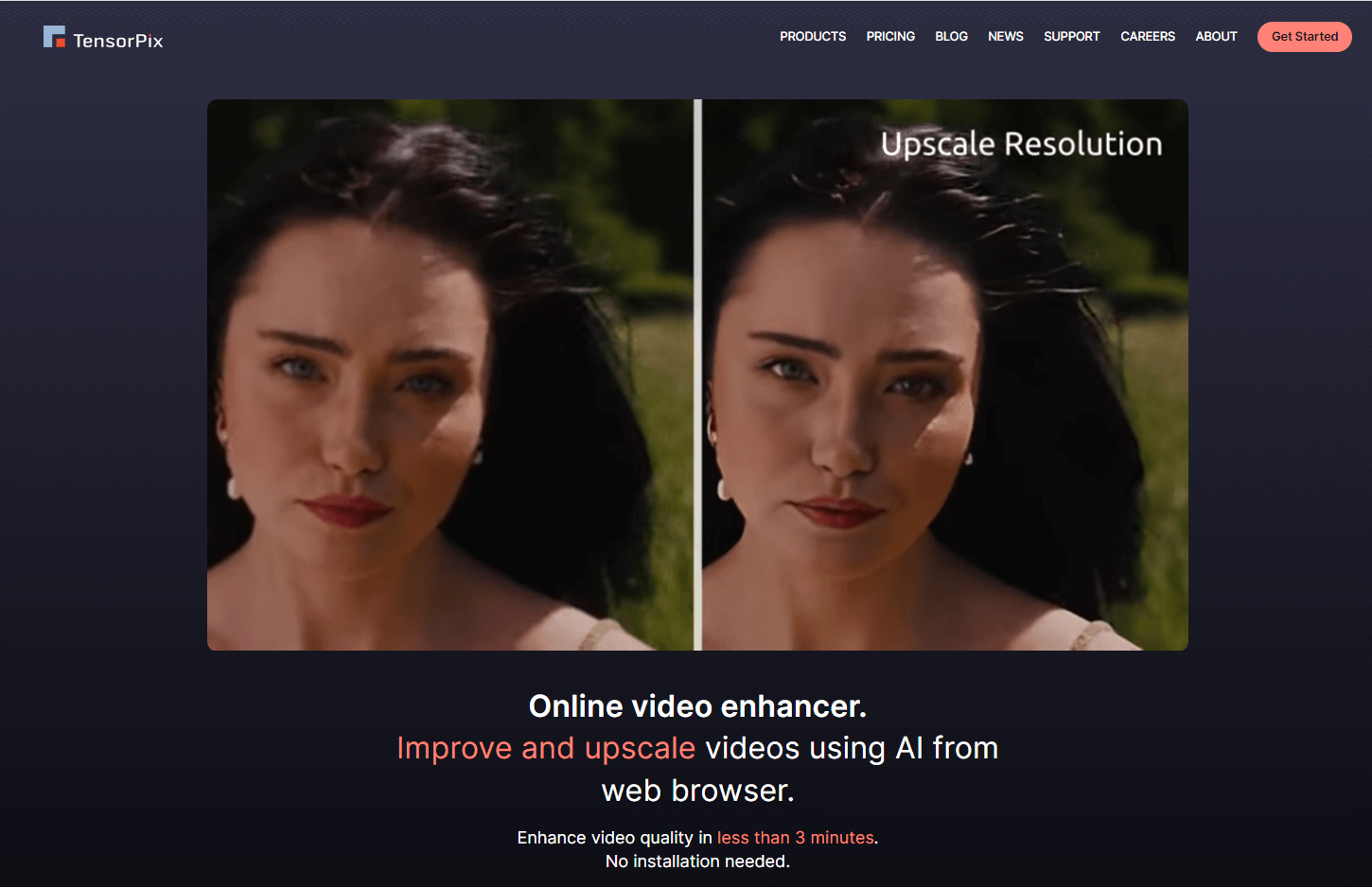 TensorPix Screenshot