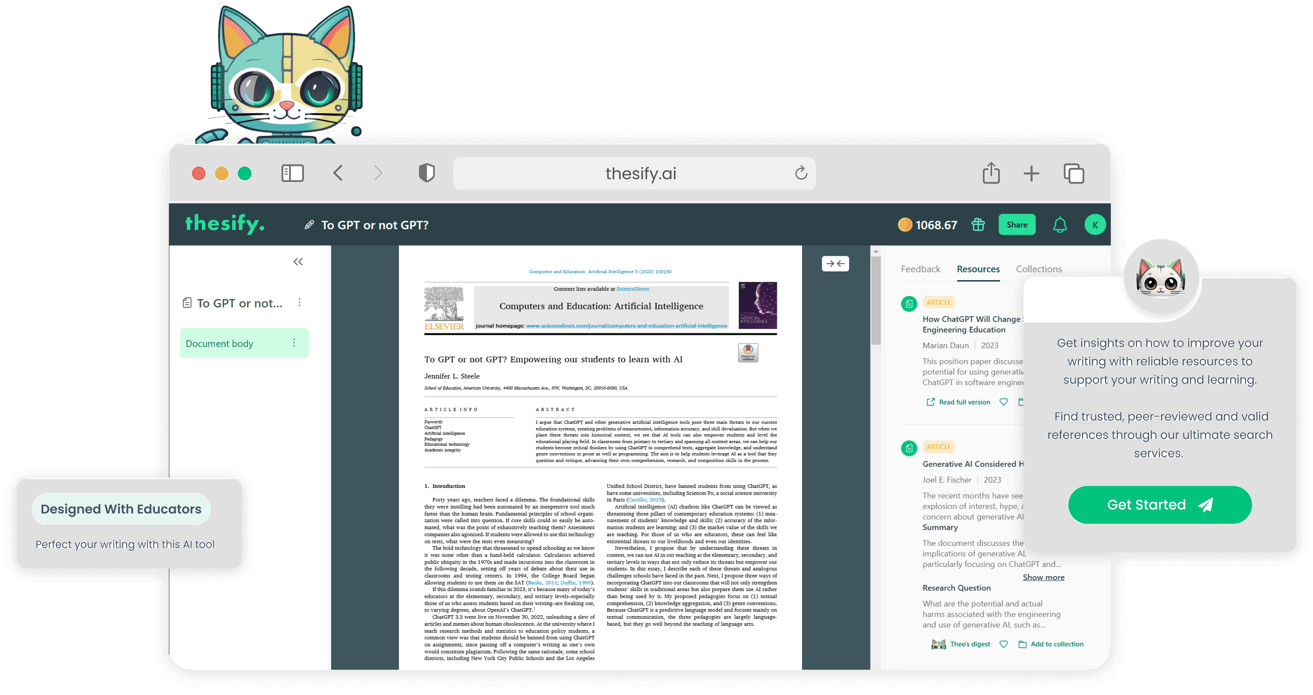 Thesify Discount Coupon Code