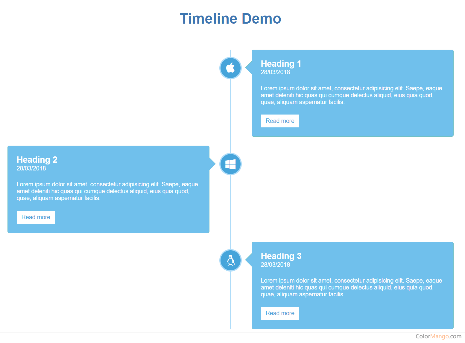 Timeline Screenshot