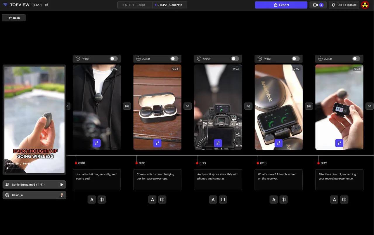 Topview AI Screenshot
