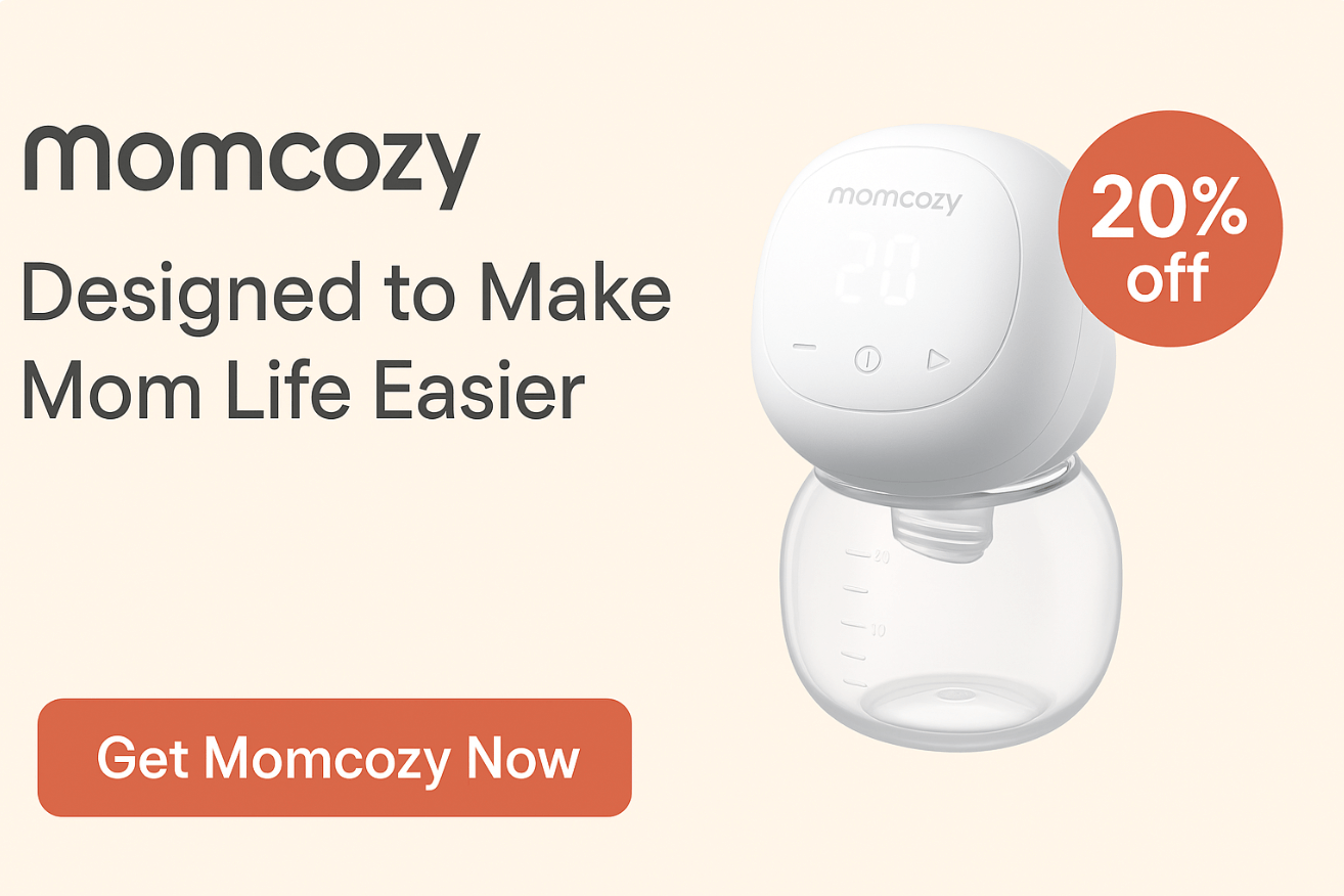 Toutes les façons d'obtenir les meilleures offres de Momcozy (20 % de réduction) - 2025