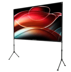 Photon Enhanced Ambient Light-Rejecting Screen with Stand