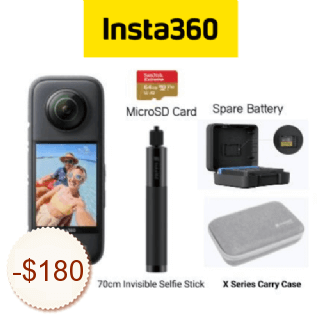 Insta360 Code coupon de réduction