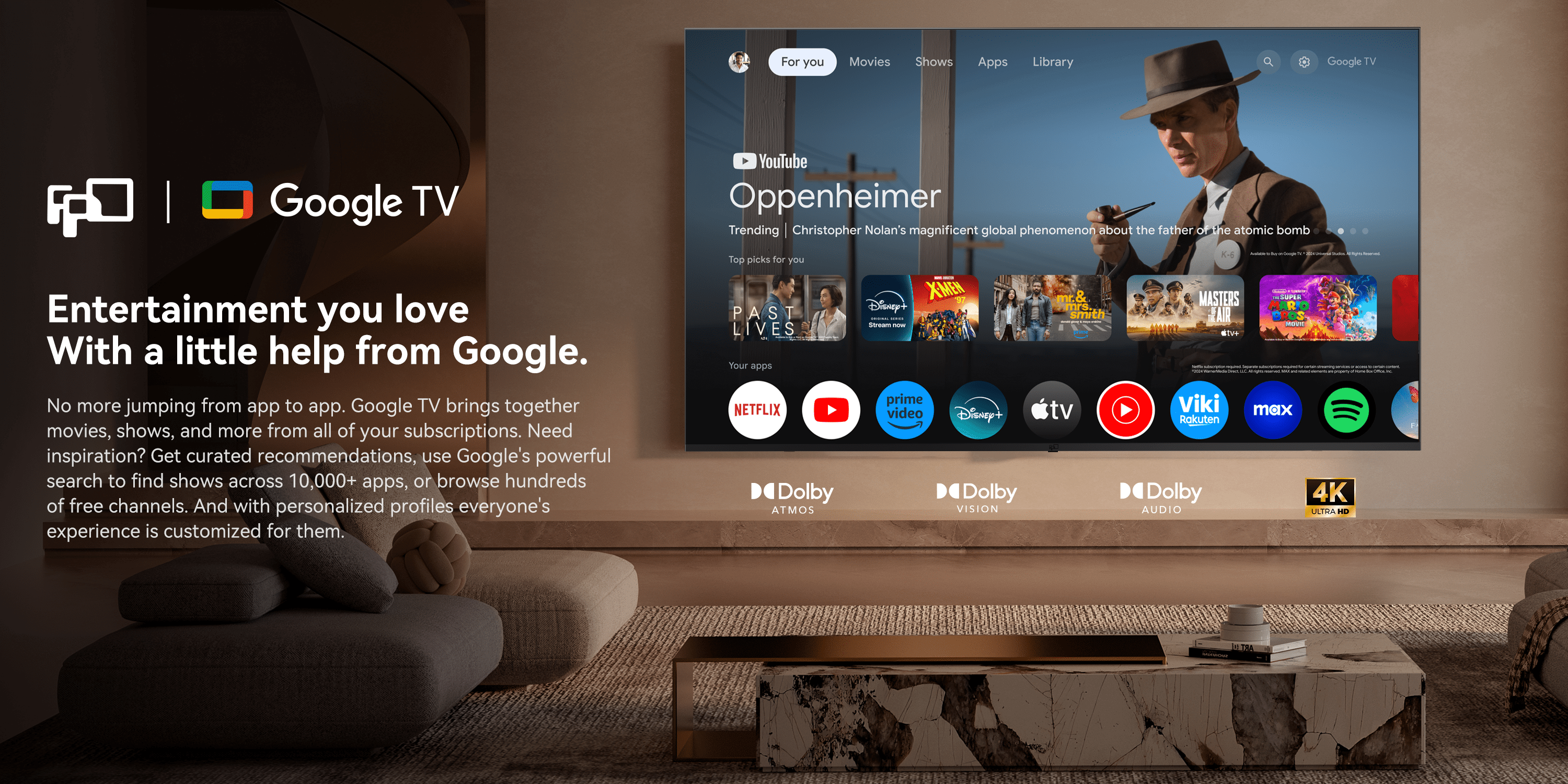 FPD Smart TV Screenshot