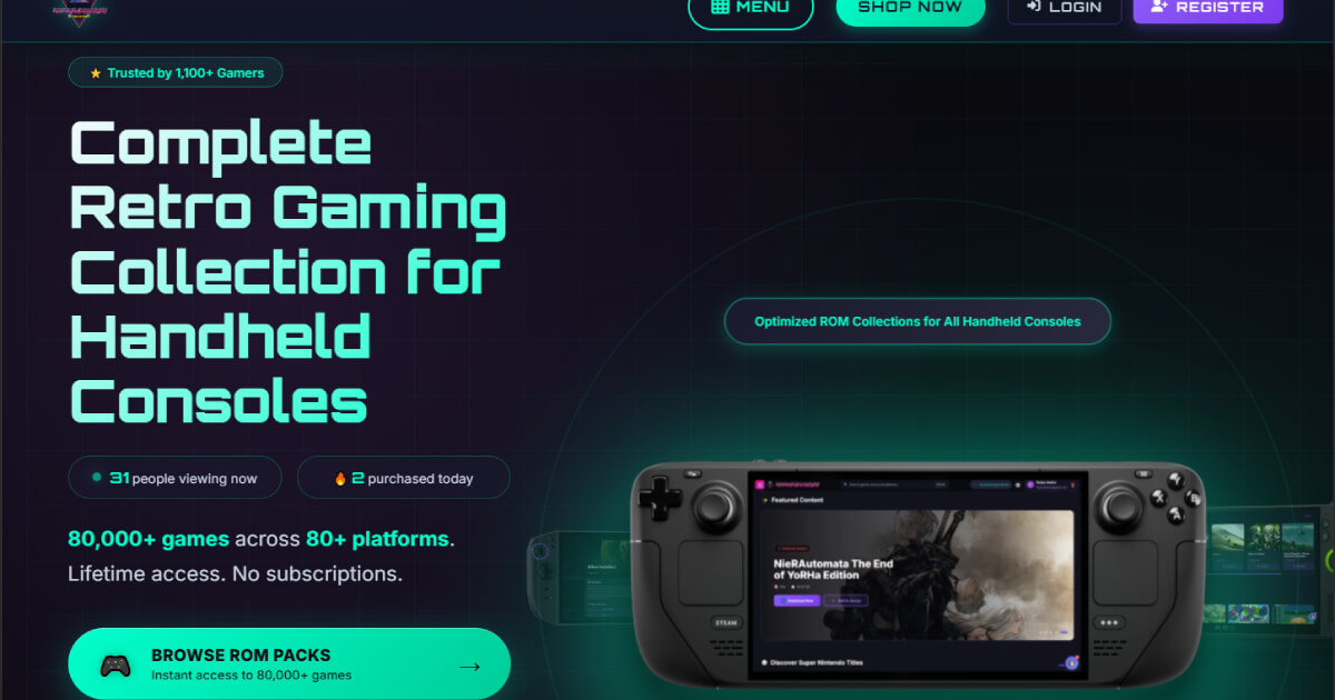 Retrogrados Gaming Screenshot