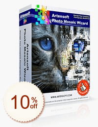 Artensoft Photo Mosaic Wizard Code coupon de réduction