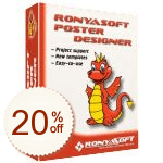 RonyaSoft Poster Designer Code coupon de réduction
